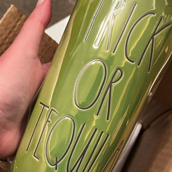 Rae‎ Dunn Trick or Tequila Ceramic Travel Mug (new) - Picture 4 of 13